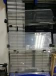 EZGO RXV (08-Up) Folding Golf Cart Acrylic Windshield (Tinted)