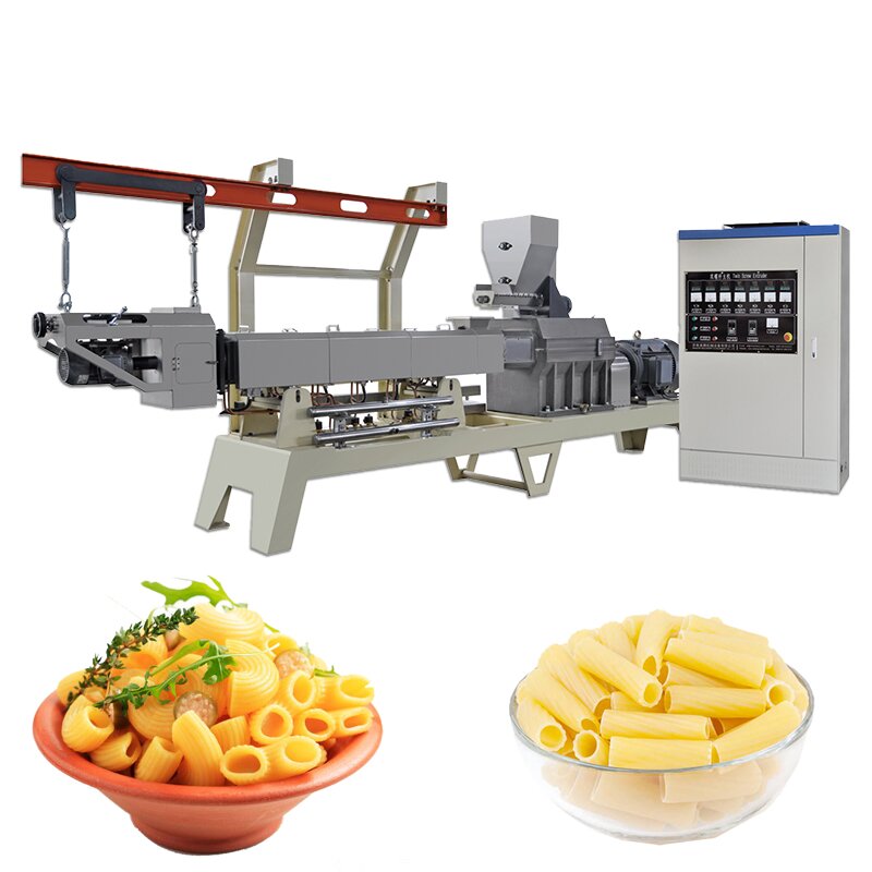 Automatic 1000kg/H Macaroni Making Machine Pasta Production Line
