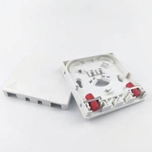 Quality 5 2 Cores FC UPC Plastic Fiber Optic Faceplate Socket Panel for Network Equipment ODN wholesale