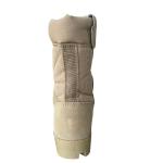 GENUINE LEATHER Midsole Outdoor Men's Black Protection Boots for Canvas Camping