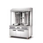 Restaurant Hotel Kitchen Equipment Stainless Steel Electric Shawarma Kebab