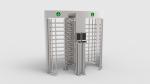 Security Glass Security Turnstiles Bar Code Flexible Pedestrian Security Systems
