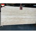 Marble Travertine Stone Big Slab Polished for Modern Hotel Villa Interior Design