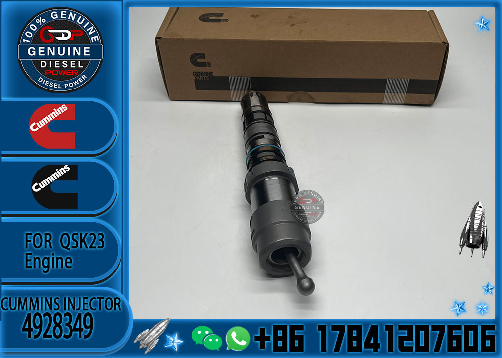 Common Rail Diesel Fuel Injector 4928349 4902827 4076533 4062090 For Cummins QSK23 QSK60