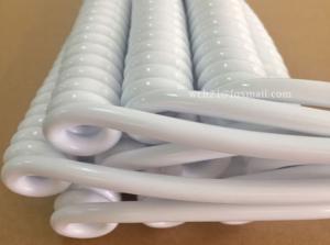Quality UL20330 TPE Sheathed Loader Backhoe Curly Spiral Cable wholesale