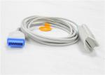 11 Pin Finger Probe , GE Marquette Adult Pulse Oximeter Finger Probe