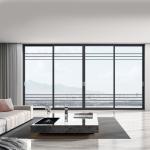 Home Aluminum Alloy Doors And Windows , Custom Tempered Glass Sliding Door