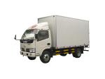 Used Commercial Truck 4x2 Van Cargo Truck For Materials Transport 7530ml