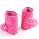 Norht Europe Winter snow warm cotton walking shoes star Newborn toddler baby