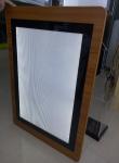 Wood Frame 18mm LGP Light Box Advertising Displays
