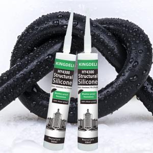 Quality Weatherproof Structural Silicone Sealant , Flexible Structural Glazing Adhesive wholesale