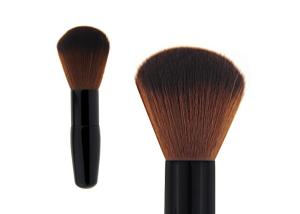 Quality Silver Angled Contour Blush Brush , Multipurpose Powder Makeup Brush wholesale