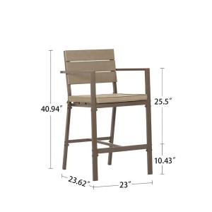 Quality OHSAS18001 23.43 Inch Solid Wood Dinning Table Set wholesale