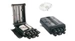 PP+GF material Fiber Optic Splice Closure, optical fiber cable joint closure