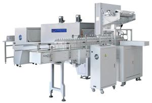 Quality Fully Automatic Beverage Bottle Packing Machine With Shrinkable PE Film wholesale