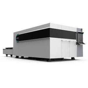 Quality 6kw 10kw 12kw Fiber Laser Cutting Machine High Power With Rotary And Exchange Platform 2060 wholesale