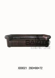 Quality classical antique four seater leather sofa/classic 4 seats leather sofa furniture wholesale