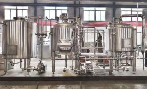 Quality SS304 300L Beer Production Line With Electric Heating wholesale