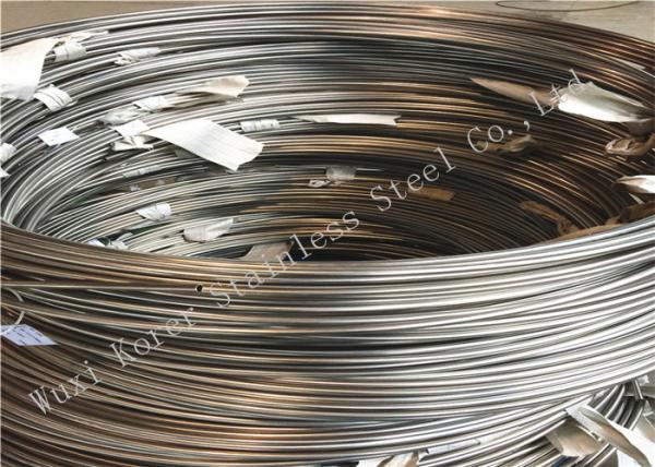 Round Welded Stainless Steel Coil Tubing With ASTM A249 , Small Diameter SS