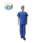 HOT SALE Nonwoven surgical cloth, hospital surgical pajamas with top and pants