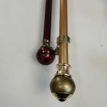 Adjustable 0.45mm 28mm Cast Iron Pipe Curtain Rod