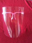 25*19.5cm Glasses Frame Disposable Face Shield PET Film