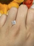 Synthetic CVD Lab Created White Diamonds Princess Shaped Jewelry