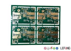 Quality Immersion Gold FR4 PCB Board Four Layers Green Solder Mask For Automotive Components wholesale