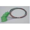 Buy cheap SC/APC 12 Colors Fiber Optic Pigtails Corning Fiber Single Model from wholesalers