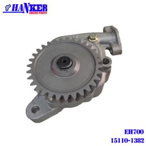 Quality Hino Engine EH700 Oil Pump 15110-1382 Iron Material wholesale