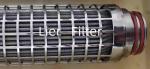 Corrosion Resistance 15um Stainless Steel Pleated Filter Cartridge In Synthetic