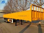 800mm 60T Side Wall Cargo Trailer For Grain Transport