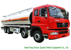 Quality DFAC Aluminium Alloy Oil Liquid Tank Truck 28000 - 32000L Loading Capacity wholesale