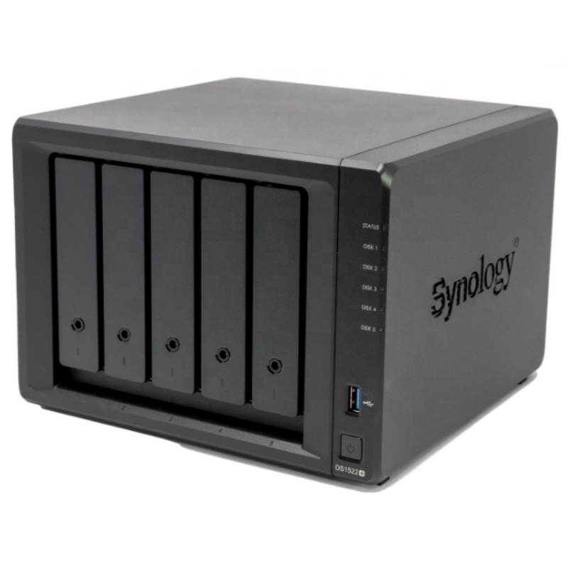 New Original DiskStation DS1522+ 5-bay Network Storage 3.5" SATA HDD+2.5" SATA SSD