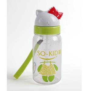Quality 300ml single wall PC kids bottle so kid series 2015 new design eco-friendly wholesale