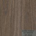Engineered Wood Veneer EV Veneer Black Walnut Crown Cut Natural