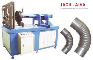 Quality Corrugated Pipe Round Duct Elbow Making Machine GI Steel Sheet wholesale