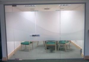 Quality Decoration 0.1mm Frosted Glass Vinyl Sticker Polymeric PVC wholesale