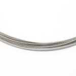 0.5mm - 1mm Ss 316 Invisible Grill Wire Rope 7x7 Wire Rope