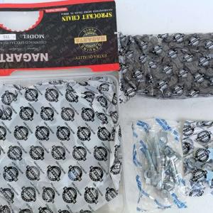 Quality Steel TVS Motorcycle Chain And Sprocket Comp Motorcycle Spare Parts wholesale
