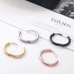 Fashion Body Jewelry 4 Colors Fancy Jewelry Cheap Unisex Mini Hoop Stainless