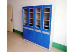 Economical Wood Storage Cabinets , Laboratory Wall Cabinets Powder Coating