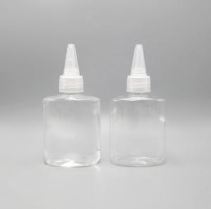 Quality Vape Oil Clear 50ML Twist Top Plastic Squeeze Bottles wholesale