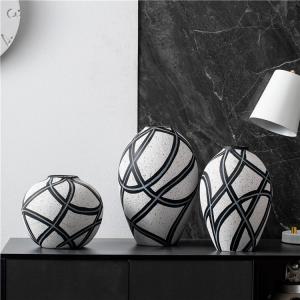 Quality Home desktop ornament interior decorative ceramic vase modern custom nordic flower vases for weddings centerpiece wholesale