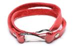 Leather Bracelet, Stainless Steel Clasp