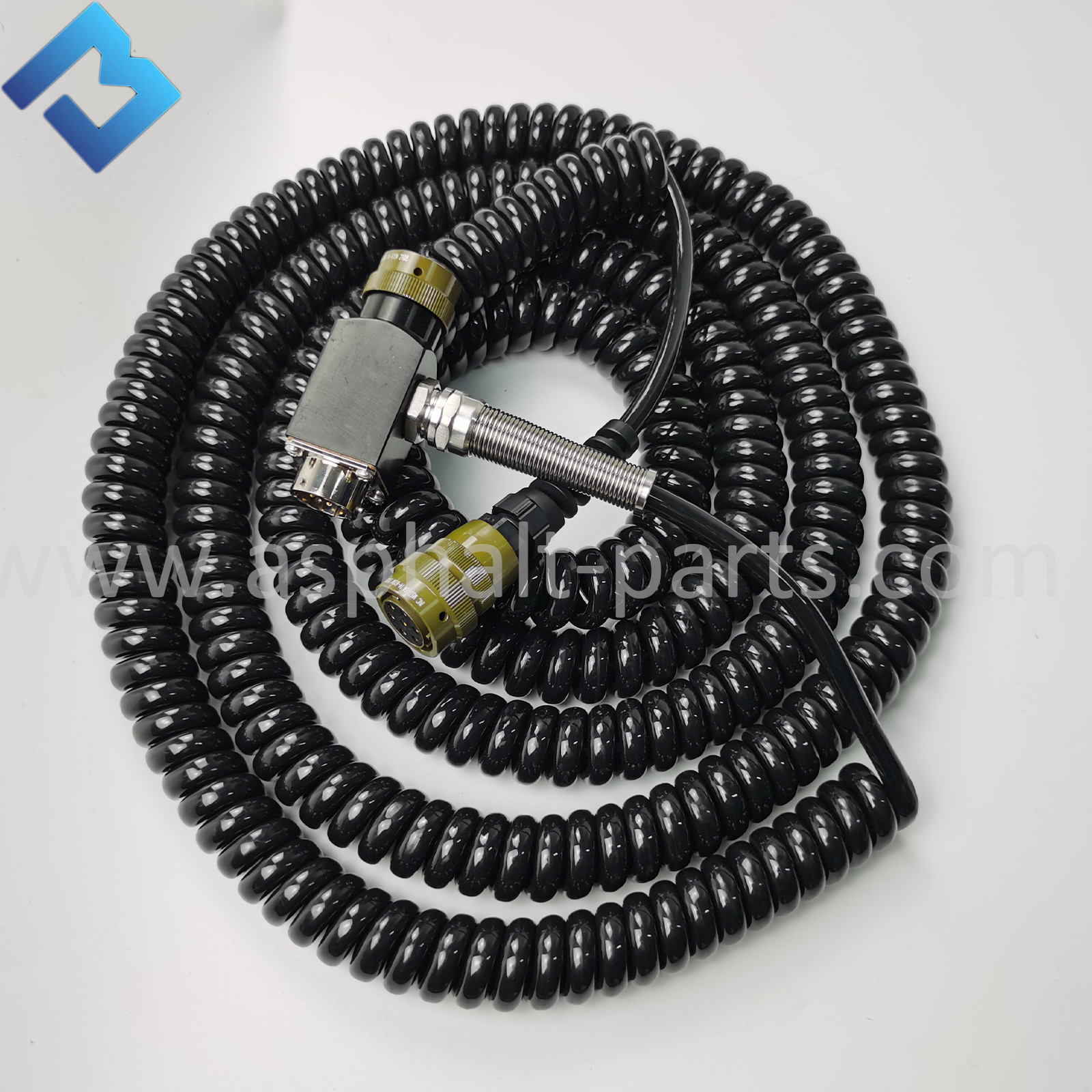 new sonic ski sensor 7coins 7holes triple connector 2542010 spiral cable for