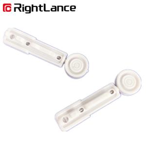 Quality 31 Gauge 0.25mm Glucose Round Blood Lancet Device Gamma Radiation wholesale