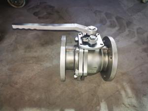 Quality 316l Stainless Steel Ppl Seat Lining Flange Ball Valve , Industrial Control Valves wholesale