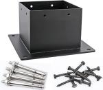 Wood Frame Pergola Kit Boots Alloy Steel 3 Way Right Angle Corner Bracket
