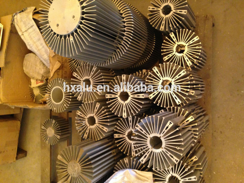 6063T5/6061T6 Industrial Aluminium Profiles Aluminum Heat Sink/Radiator